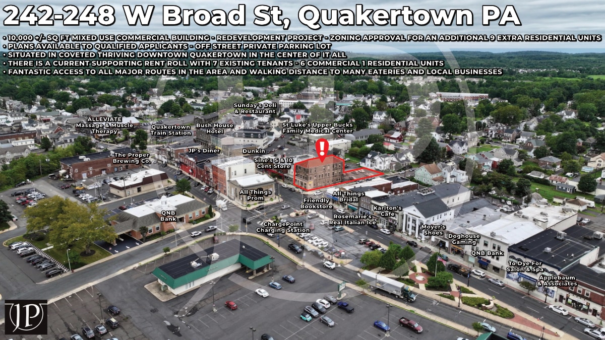 Downtown Quakertown Multi-Tenanted Mixed Use