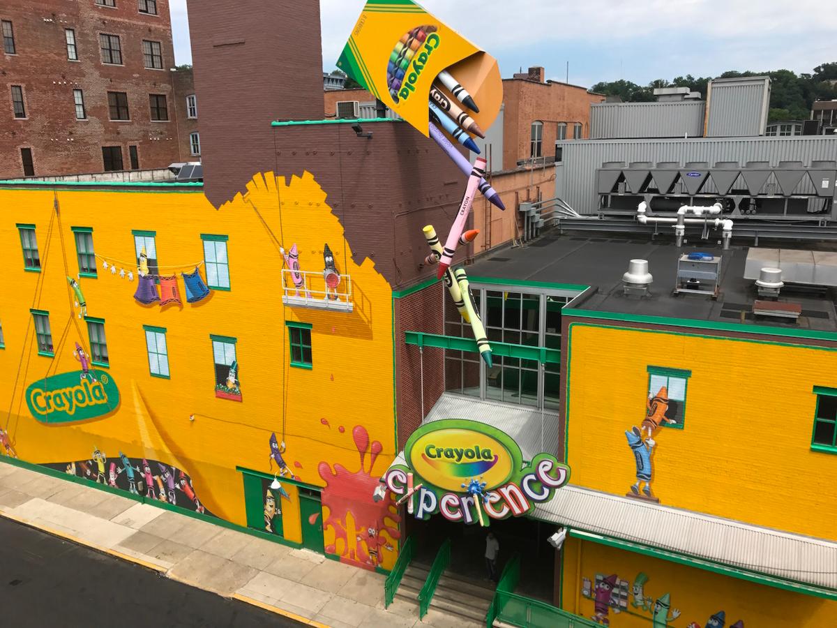 The Crayola Experience: Sixty Five Thousand Square Feet of Color in Downtown Easton