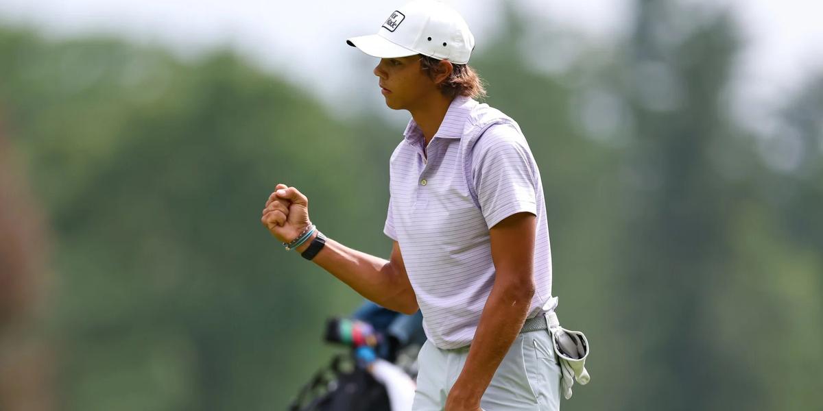 Charlie Woods Fails to Advance at U.S. Junior Amateur After 14-for-2 Playoff at Saucon Valley