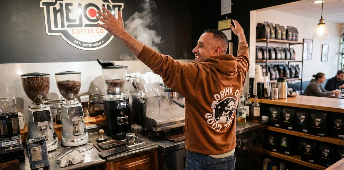 Tito Negron: Brewing Community One Cup at a Time at The Joint Coffee Co.