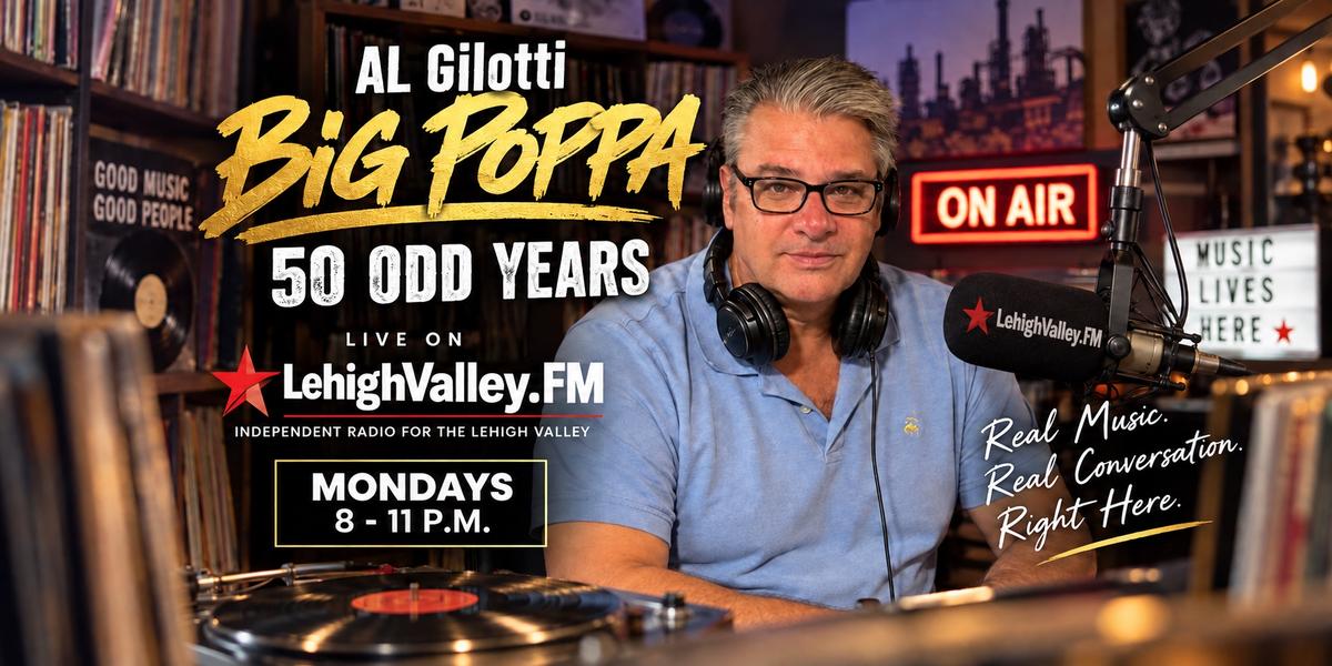 50 Odd Years Comes Home: Big Poppa Brings a Live Rock Show to LehighValley.FM