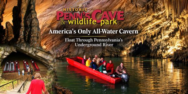Penn’s Cave: The All-Water Cavern That Could Become Pennsylvania’s Next State Park