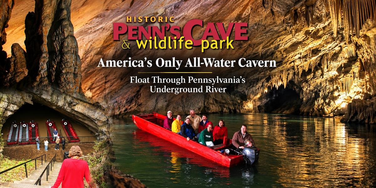 Penn’s Cave: The All-Water Cavern That Could Become Pennsylvania’s Next State Park