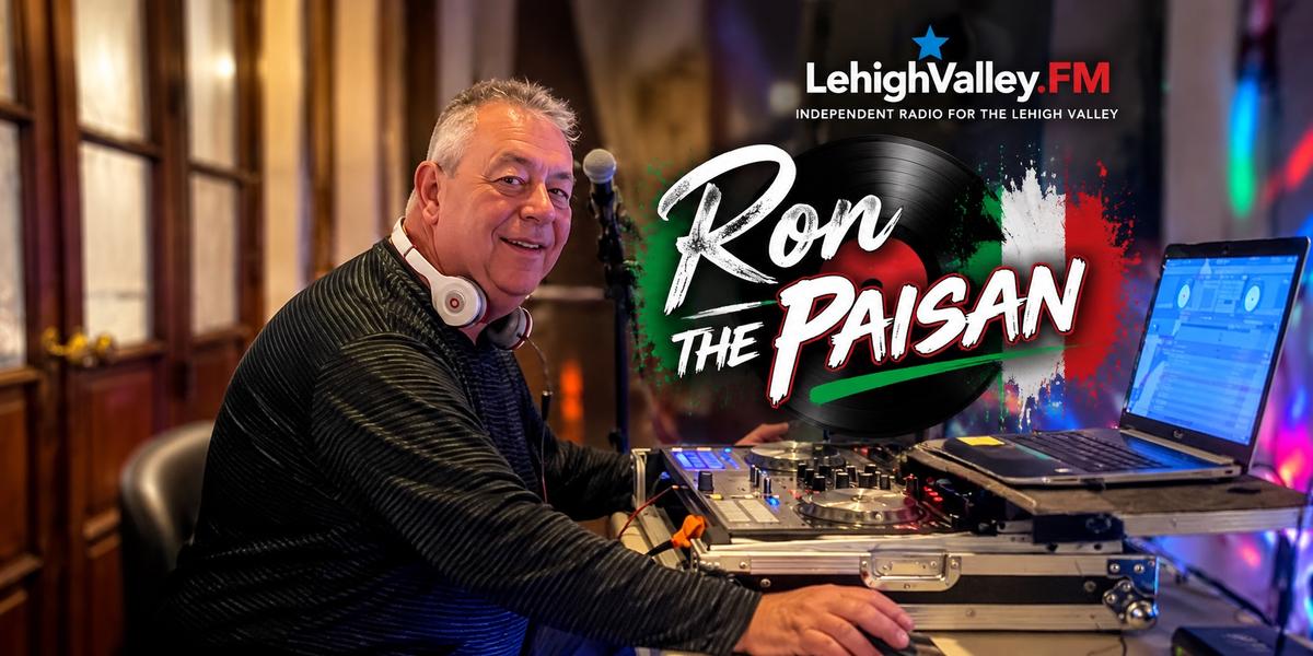 1,800 Albums and 1,000 78s: Ron the Paisan Brings Radio Daze to LehighValley.FM